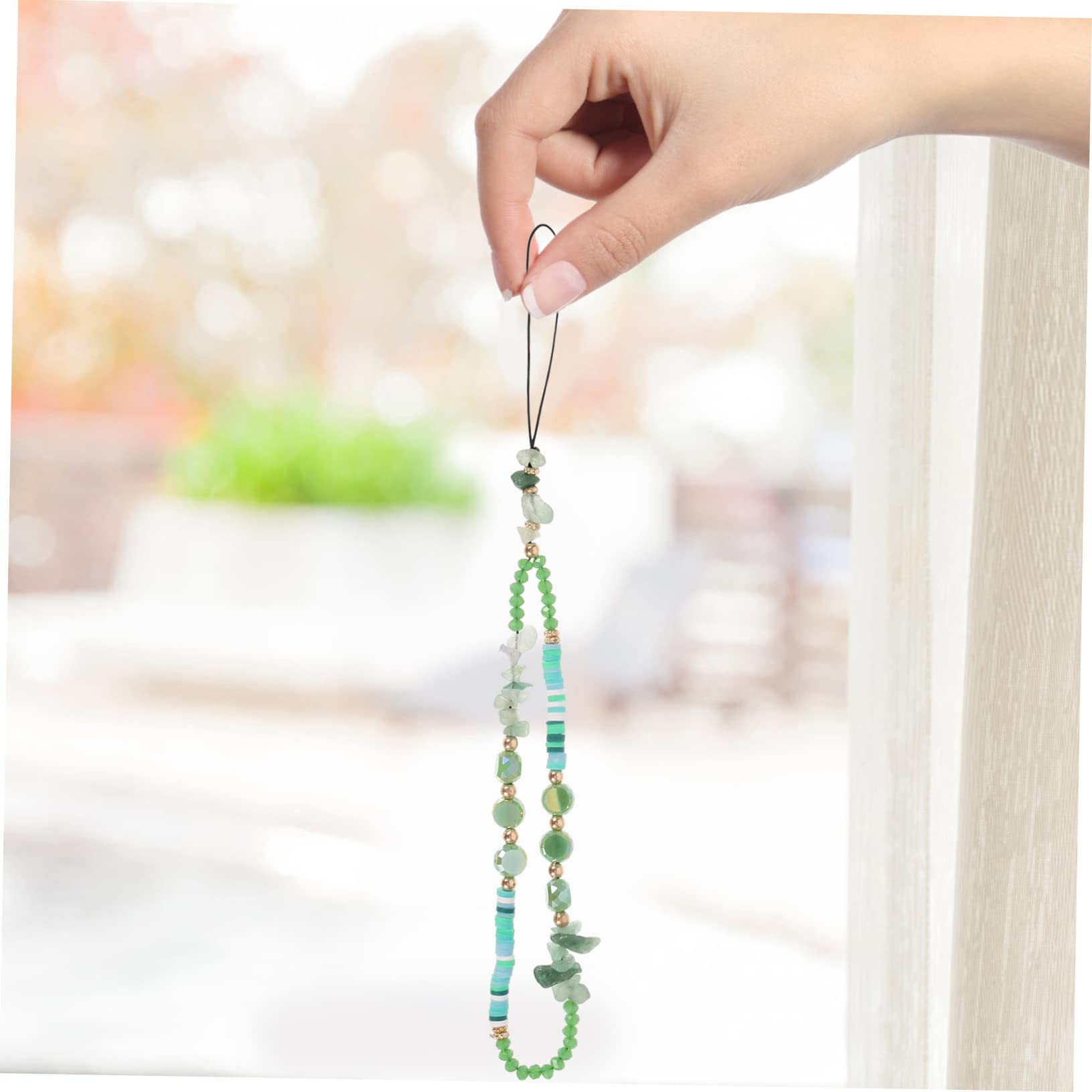 BESTonZON 25 Piezas Correas para teléfonos móviles correa de teléfono única cordones para el cuello del teléfono cordón de teléfono encantos decorativos del teléfono cadena telefonica grava