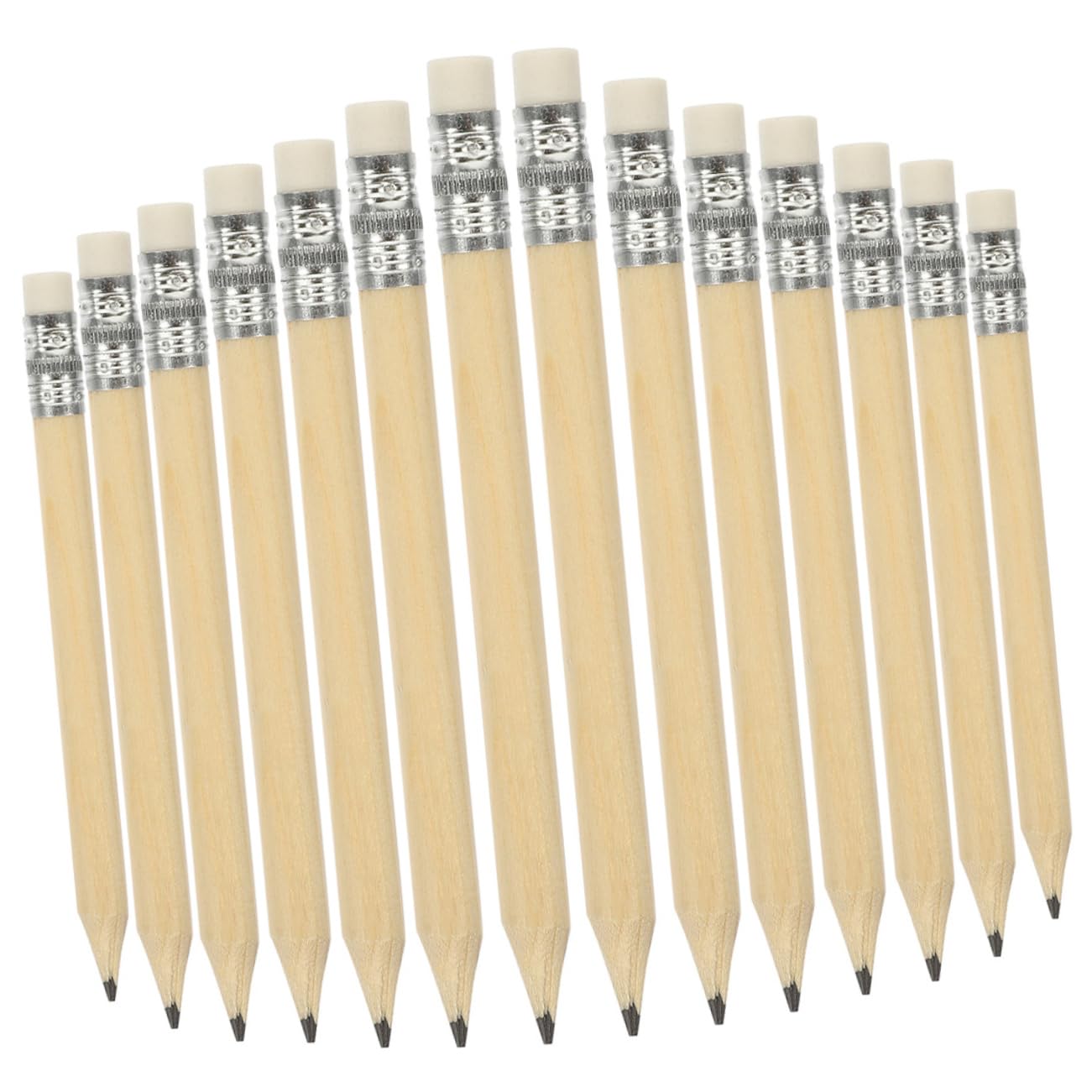 Artibetter 5 Sätze Runder Bleistift Kleine Kurze Schreibstifte Für Halbbleistifte Kleine Schreibstifte Künstlerstifte Graphitfarbe Nicht Spitzbare Bleistifte 100 Stück * 5