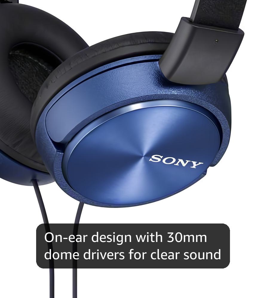 Amazon.com: Sony MDR-ZX310AP ZX Series Wired On Ear Headphones
