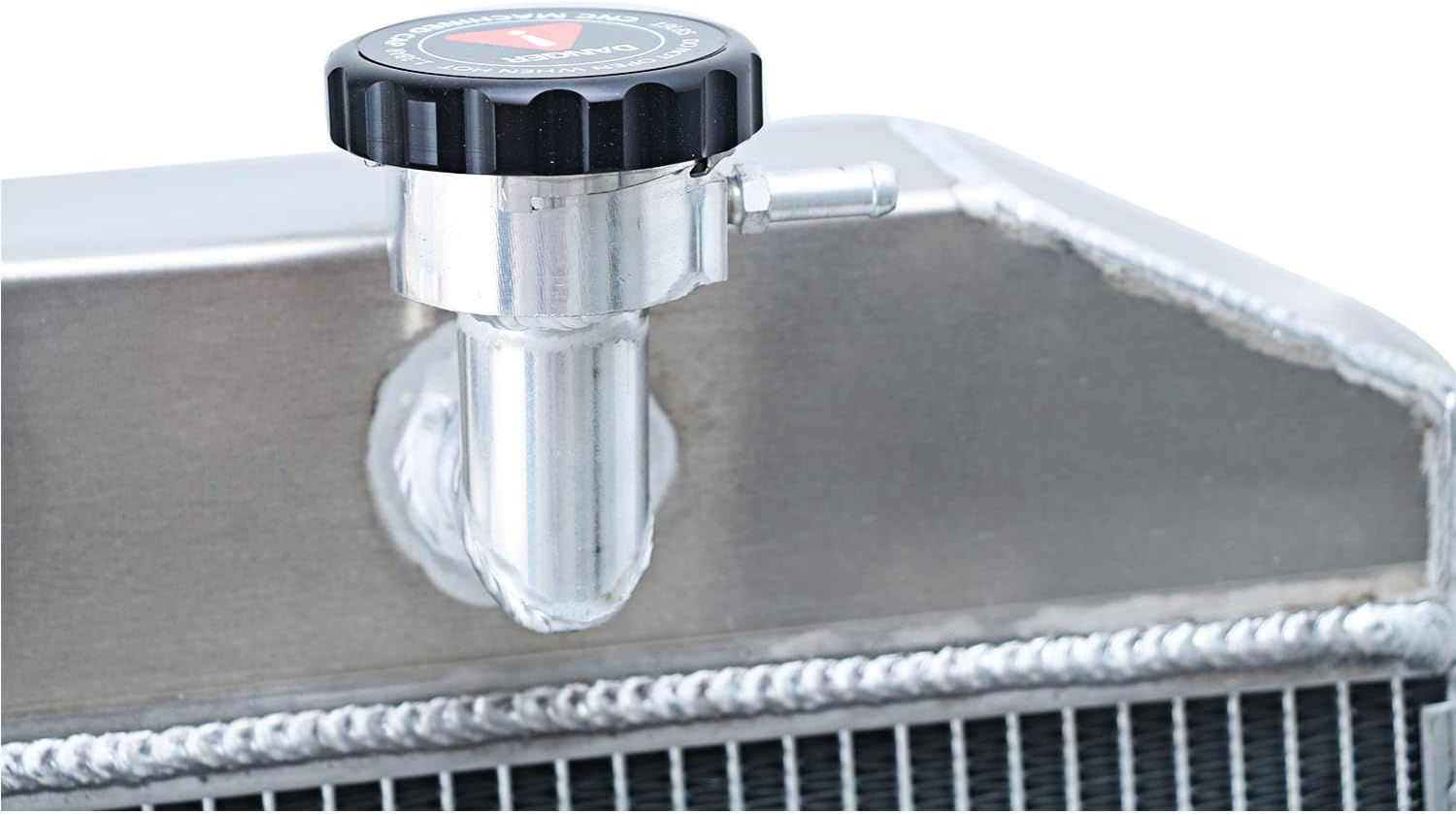 3 Row Core Radiator Compatible for 1955-1959 GMC Pickup Truck Automatic/Manual Trans. 56 57 58 59 Aluminum Radiators Cooling (4 Row Radiator)