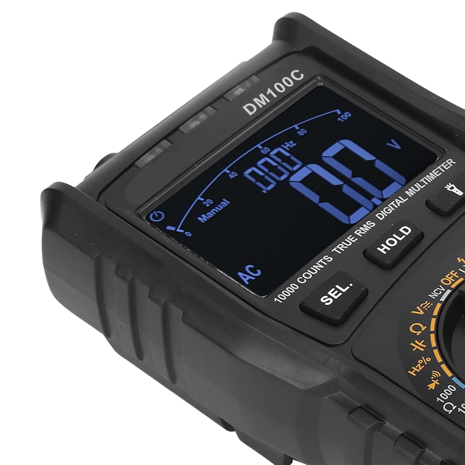Electrical Multimeter, Digital Hand‑Automatic Integration 10A/.9V Multimeter DM100C for Electrical Maintenance