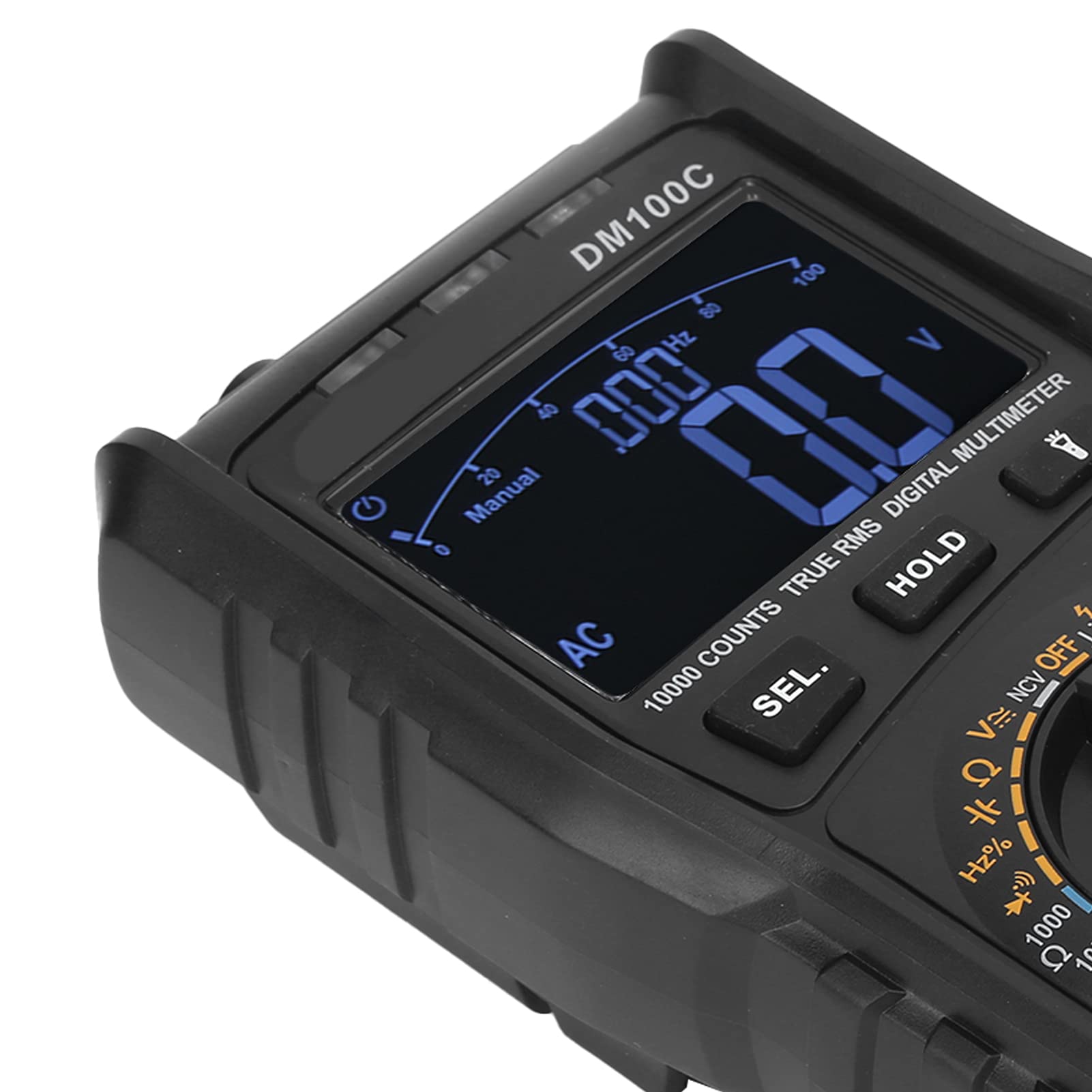 Fafeicy Digitales Multimeter DM100C, Hohe Genauigkeit 1000 Zählung
