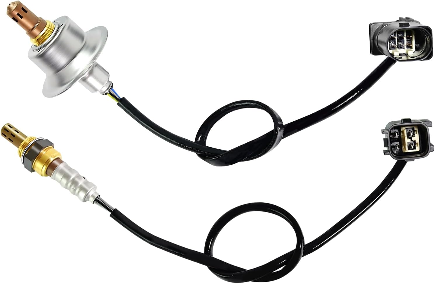 2Pcs Oxygen O2 Sensor 234-5029 234-4238, Automotive Replacement 02 Sensors Compatible with Hyundai/Tucson/Sonata/Santa Fe, for Kia/Sportage/Optima/Sorento/Rando/Forte 5/Koup 2.0L 2.4L