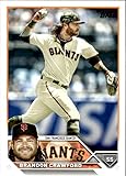 2023 Topps #66 Brandon Crawford San Francisco Giants Series 1 MLB Baseball Trading Card