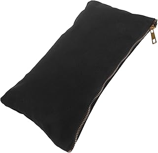 DOITOOL Canvas Tool Bag Tool Kit for Men Travel Tool Kit Canvas Zipper Bag Tool Organizer Bag Pencil Pouch Tool Pouch Small Tool Bag with Zipper Tool Bag Small Tool Pouches Black Man Large