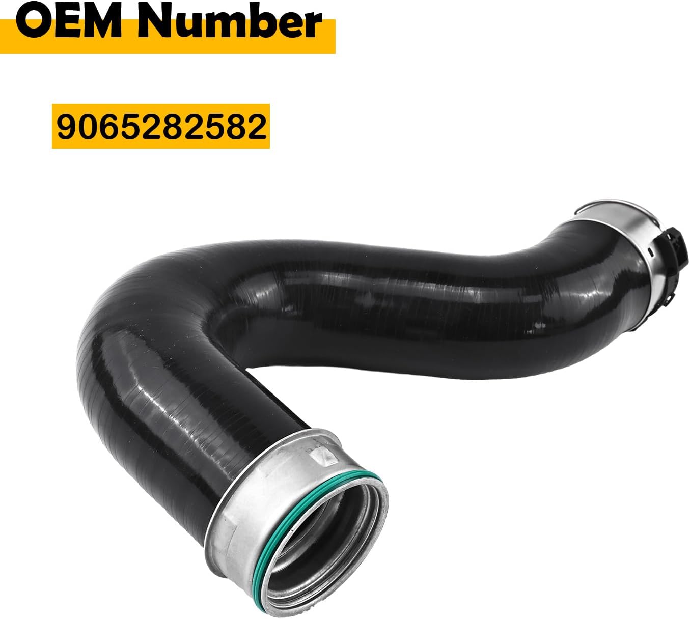 9065282582 Left Turbocharger Intercooler Hose Compatible with 2010-2021 Mercedes Sprinter 2500 3500 3500XD 3.0L V6 Diesel