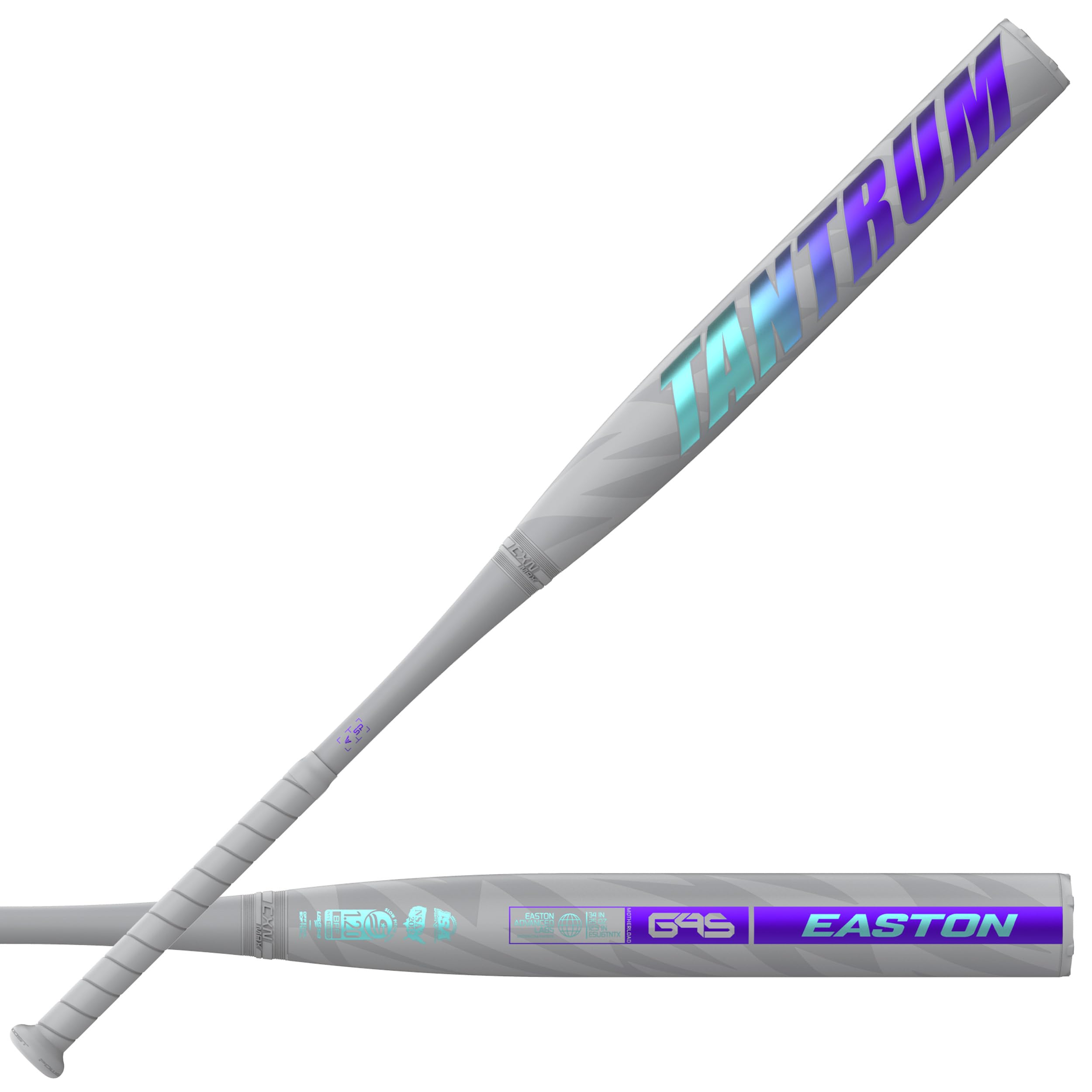 Photo 1 of ***missing 1***Easton | Tantrum Slowpitch Softball Bat | USSSA | 12.5" Barrel | Motherload | ESU6TNTX | 2 Pc. Composite | 25 oz