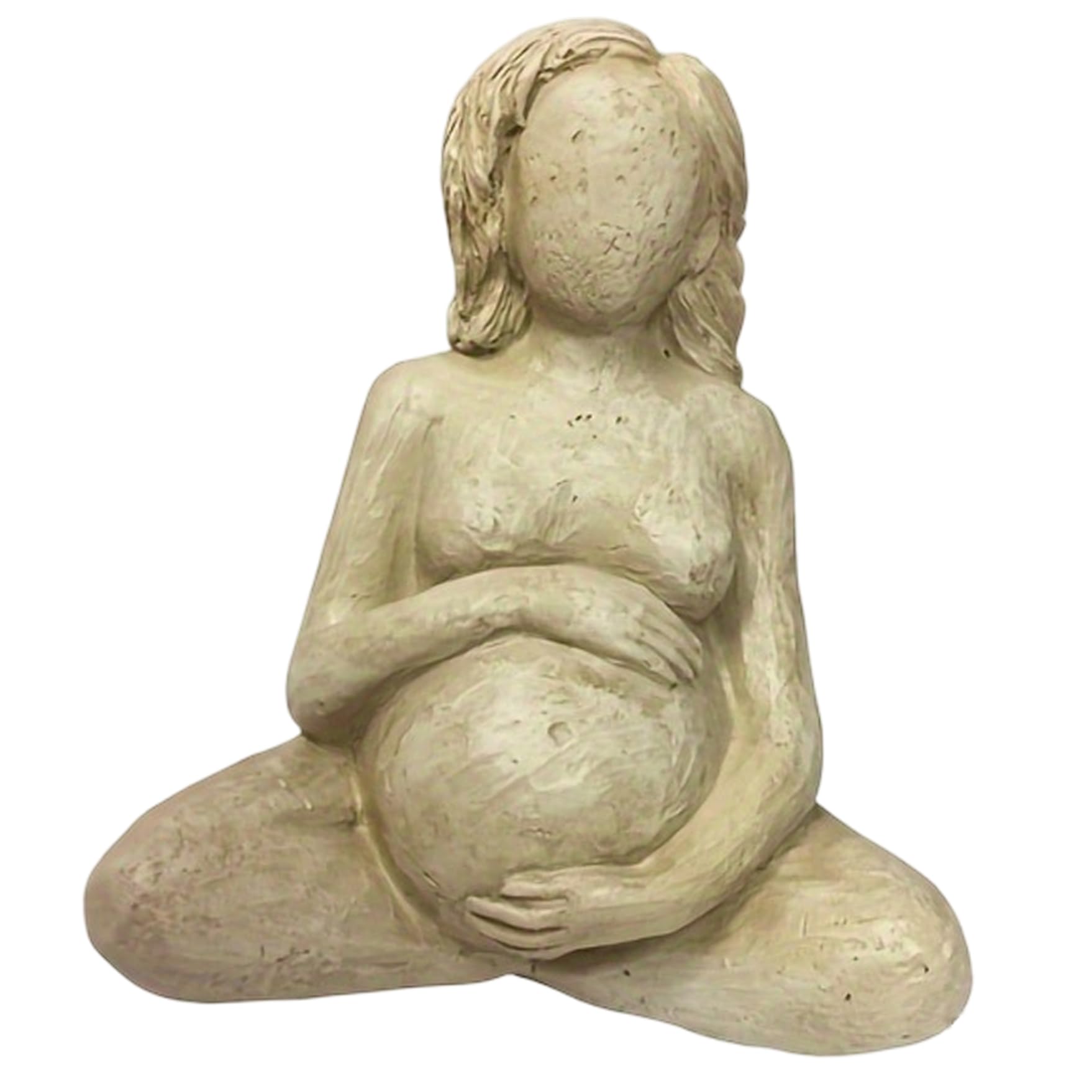 Cadeaux MOM sculpture femme enceinte en résine pour future maman