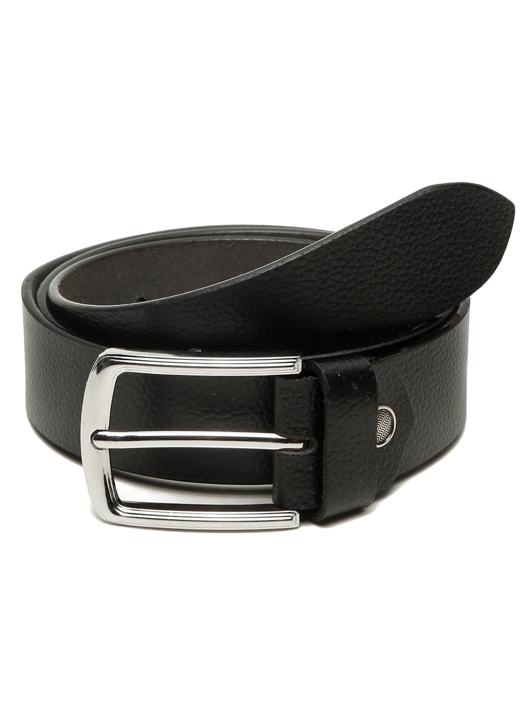 Genuine Leather Belt for Men | Adjustable Waistband up to 42 Inches | Belt for Jeans & Dress Pants | Black Color_001-image-40