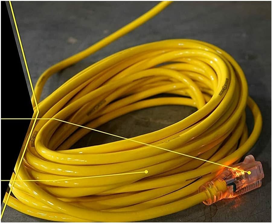 One-Day Sale: Up to 80% Off 2-Pack - Yellow Jacket 12/3 Heavy-Duty 15-Amp SJTW Contractor Extension Cord with Lighted Ends, 50-Feet Product Deal 2-Pack - Yellow Jacket 12/3 Heavy-Duty 15-Amp SJTW Contractor Extension Cord with Lighted Ends, 50-Feet