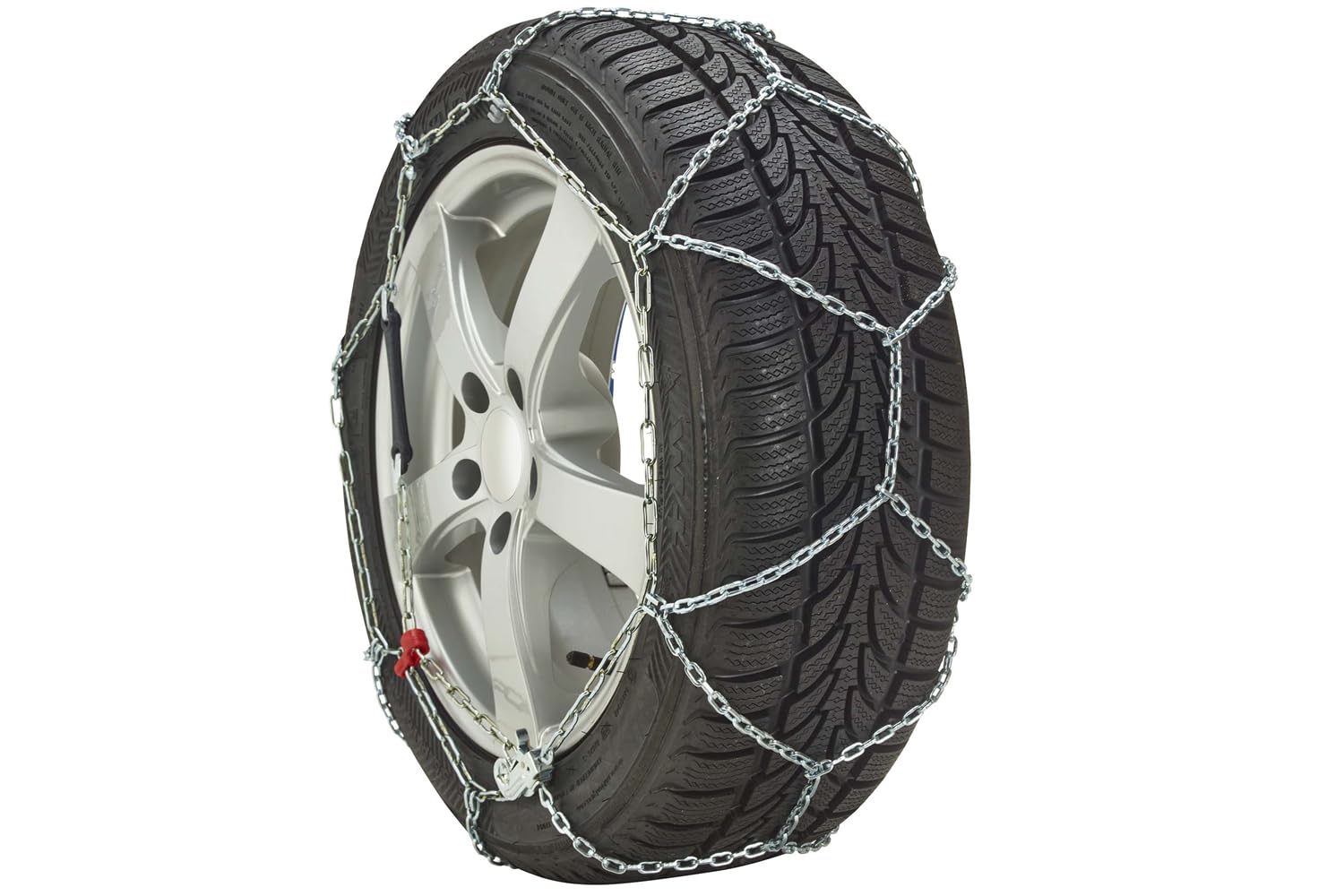 KÖNIG Catene da Neve Zip 9 Gruppo 104 per Pneumatici 235/70/15, Maglia da 9 mm per Massima Trazione su Ghiaccio, Omologate ÖNORM V5117, Compatibili con ABS ed ESP