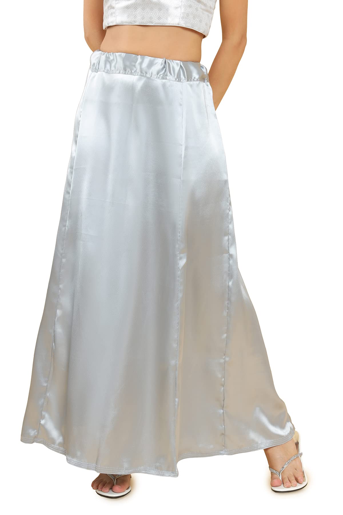 soch Grey Satin Petticoat-picture-47