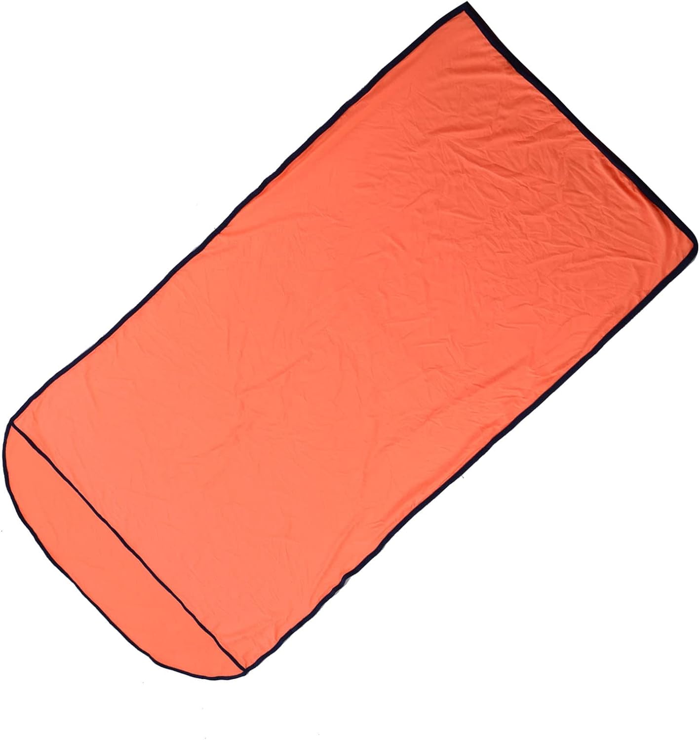 Ultralight Elastic Sleeping Bag Liner, Travel Sleeping Sack for Camping, Multifunctional Stretchable Polyester Liner with Storage Bag, Breathable Skin - Friendly Bedding for Outdoo