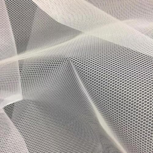 Petticoat Crinoline Stiff Net Fabric – 56” Wide Mesh for