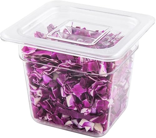 Miniatura 2 de Restaurantware Solo tapa tapa Met Lux para sartenes de comida de tamaño 16, 10 tapas aptas para congelador para contenedores comerciales de