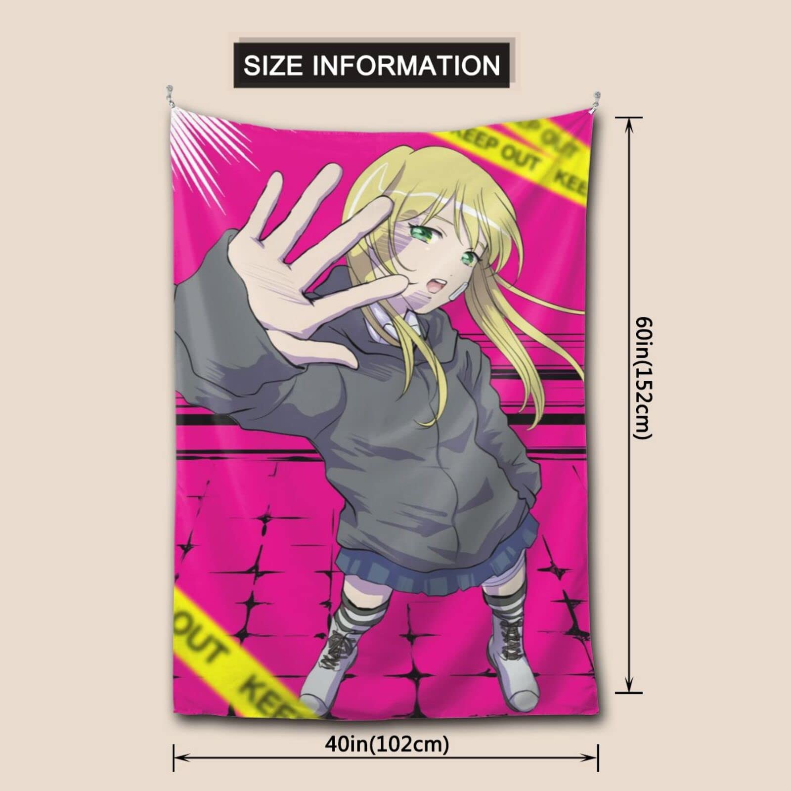 Amazon.co.jp: タペストリー 女子無駄 山本美波 ポスター 大判 絵画