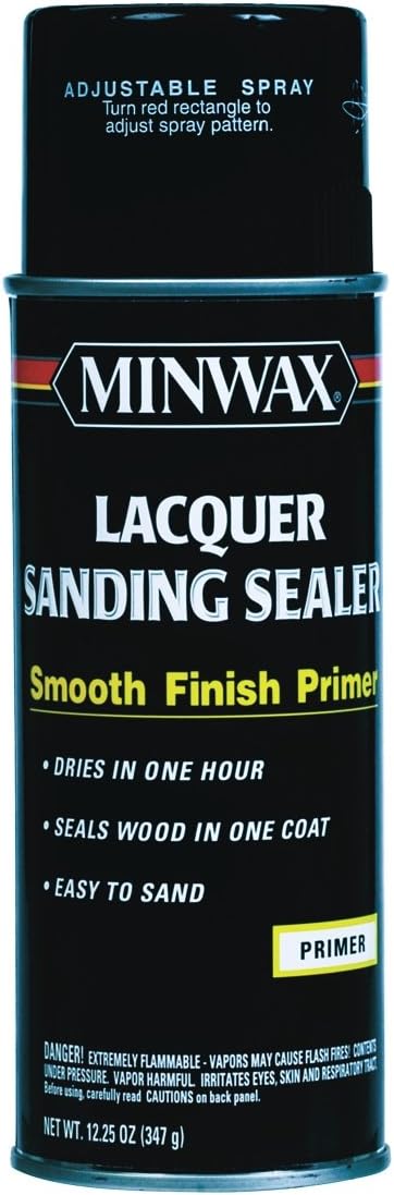 Minwax Smooth Clear Oil-Based Lacquer Sanding Sealer 12.25 Oz. - Ca