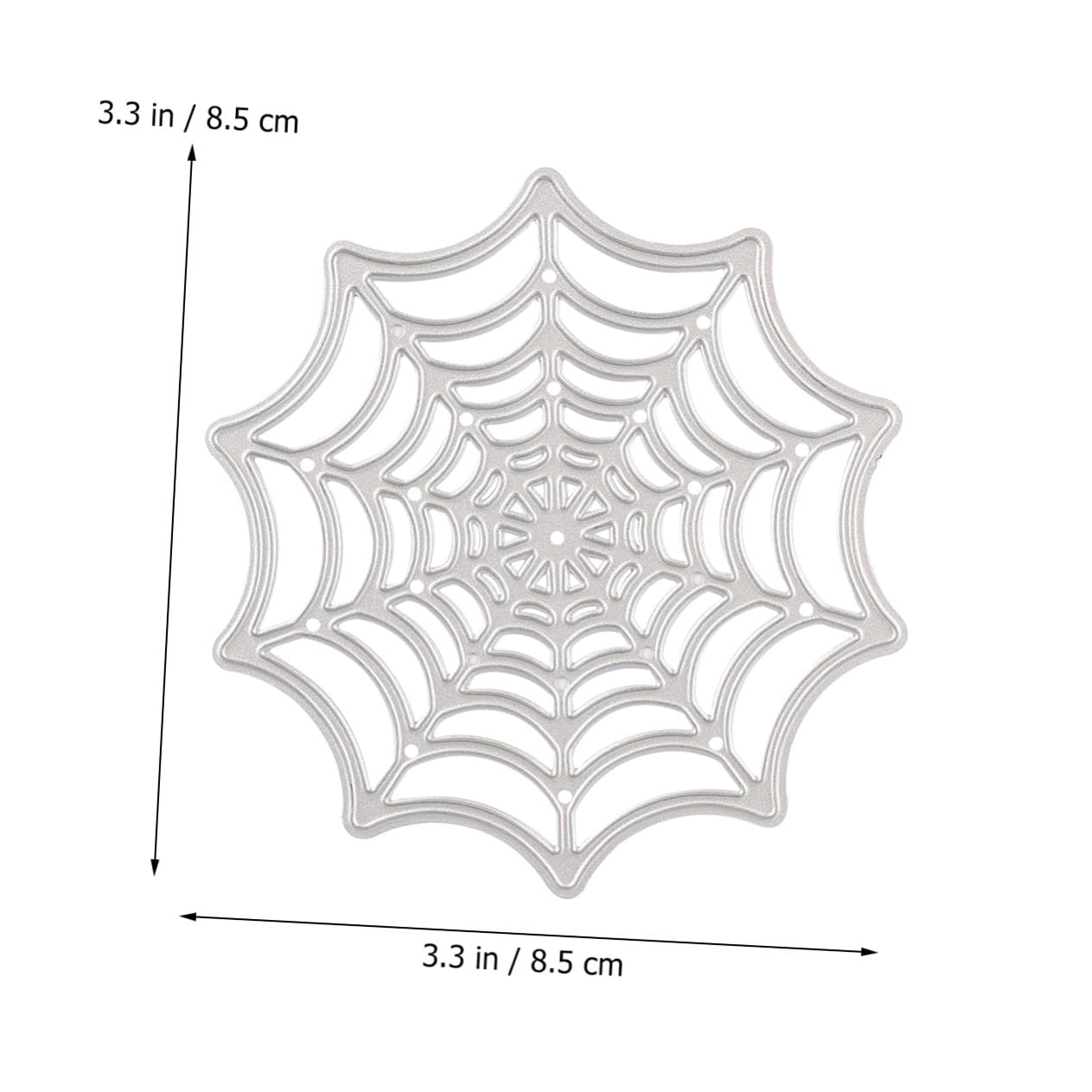 DOITOOL Troqueles para Manualidades Halloween Diseño Telaraña Plantilla para Scrapbooking y Tarjetas DIY Resistente Acero