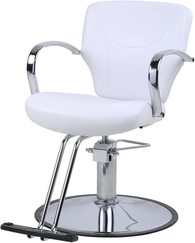 BuyRite Arctic Styling Chair for Salons & Spas, Sleek