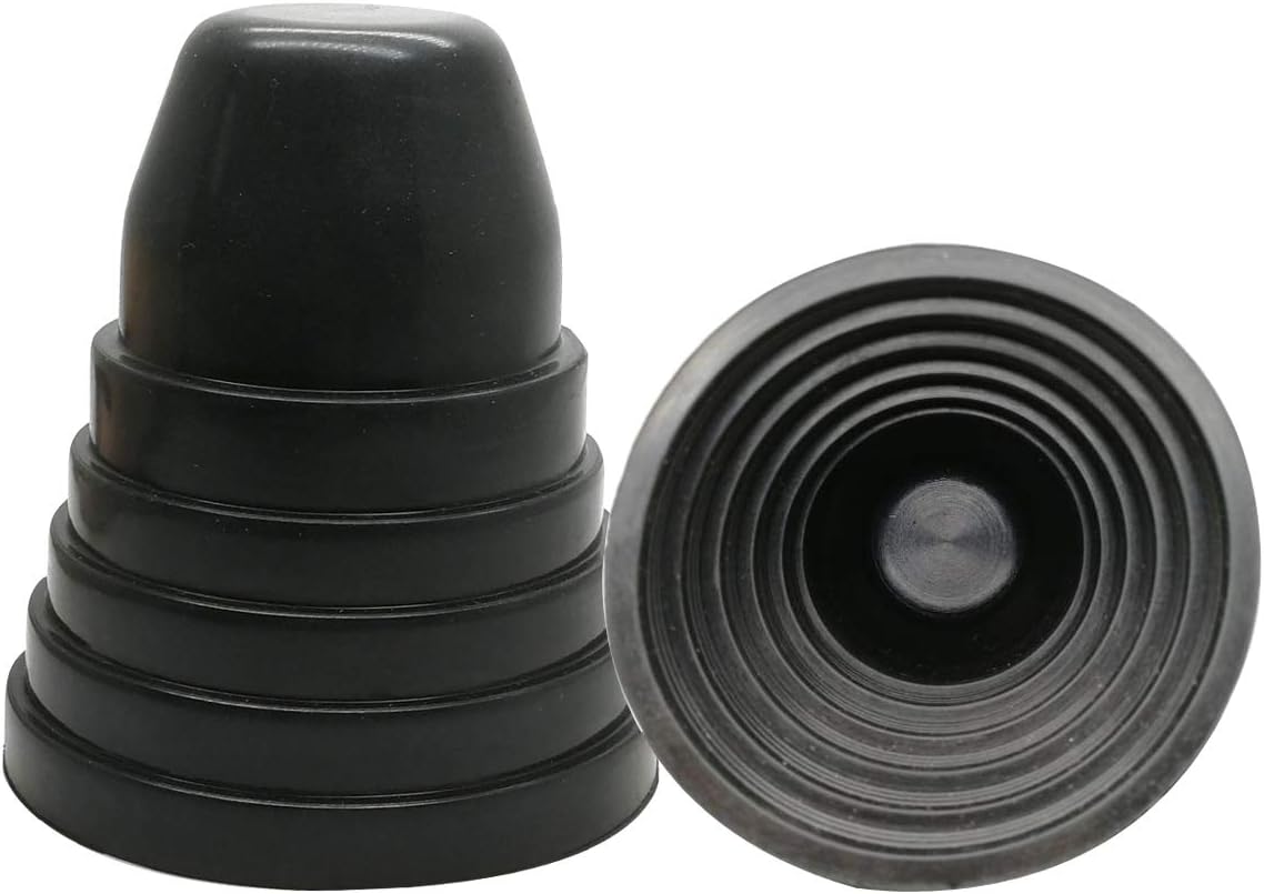 KOOMTOOM LED Dust Cover Headlight Rubber Seal Cap LED Xenon Flexible Car Headlight Dustproof Housing Shell Cap 50mm 55mm 65mm 70mm,Pack of 2