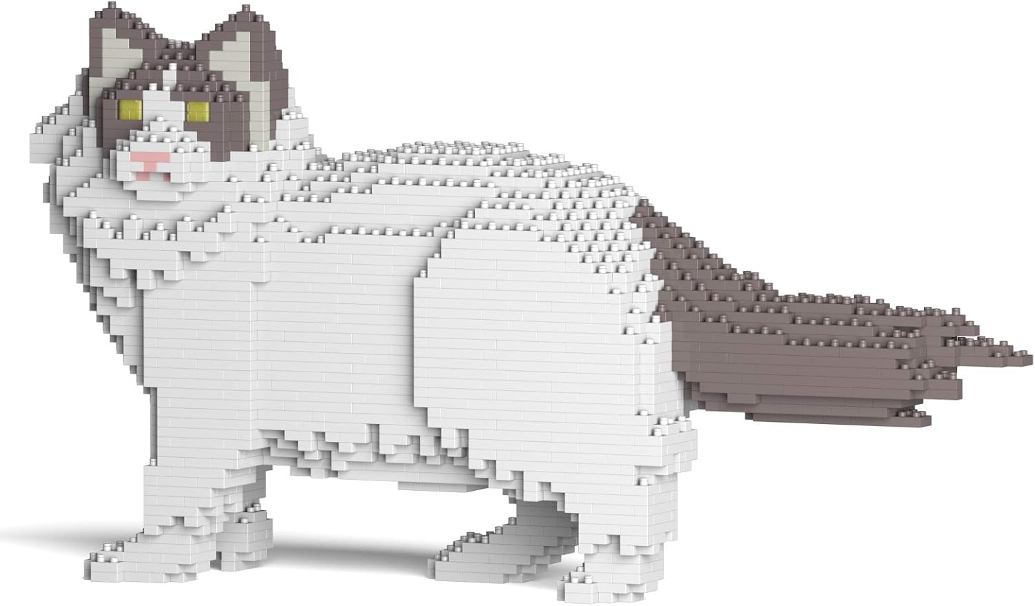 JEKCA Ragdoll Cat 02S-M02 | Cat Plastic Building Blocks | Age 14+