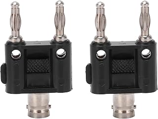 Conector Banana, Fêmea Para Dupla Linha Adaptador de Plugue Banana Boa Condutividade para Equipamentos Industriais