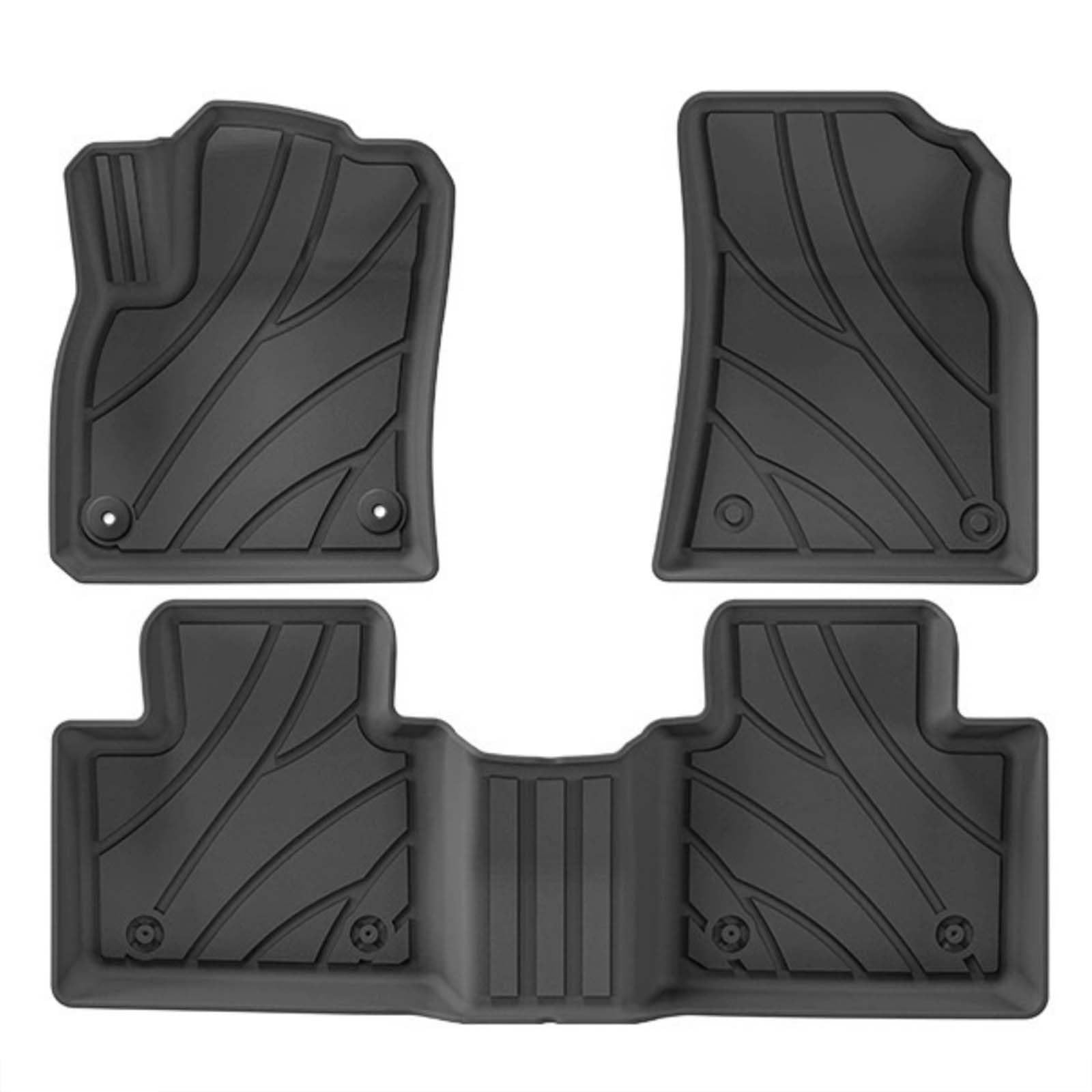 Tapis de voiture Geely Xingyue L 2025 étanche lavable en TPE LHD