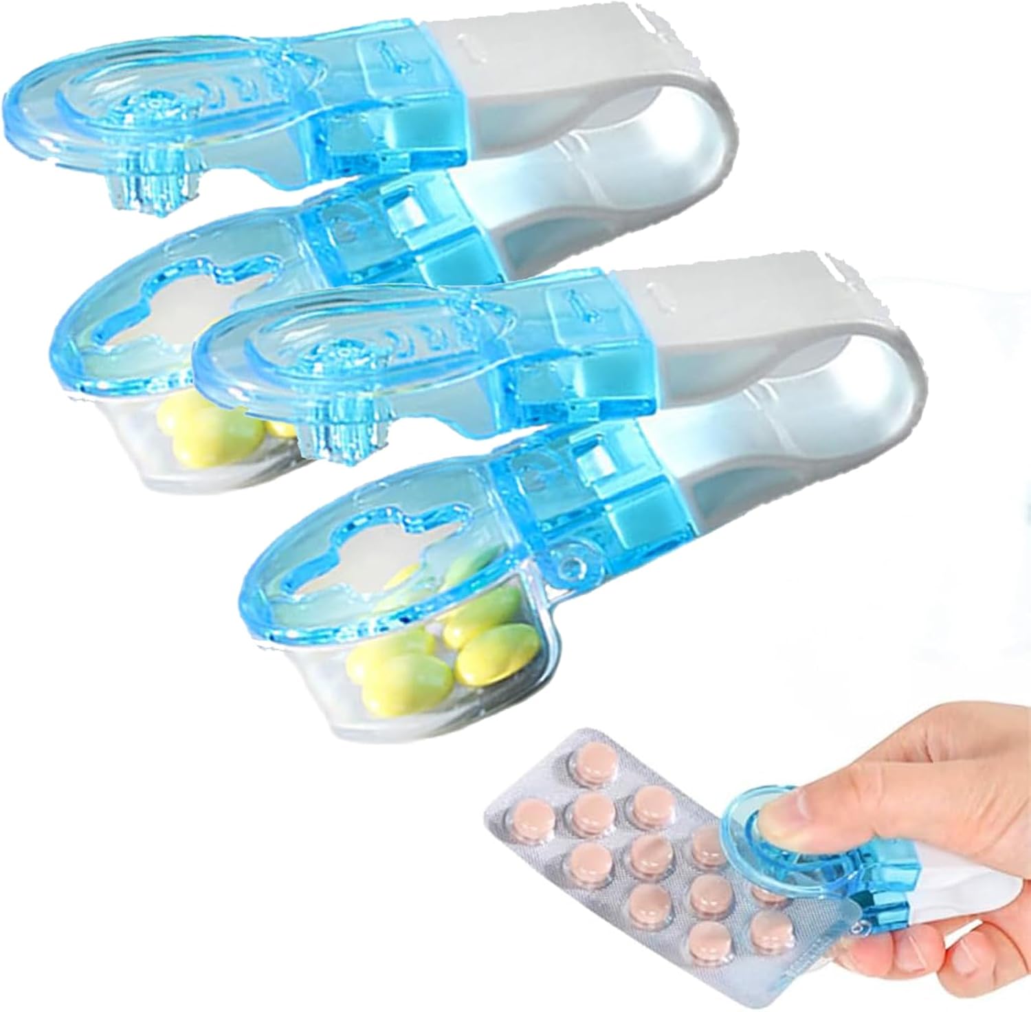 Portable Pill Taker, 2/3/4/5PCS Pill Dispensers and