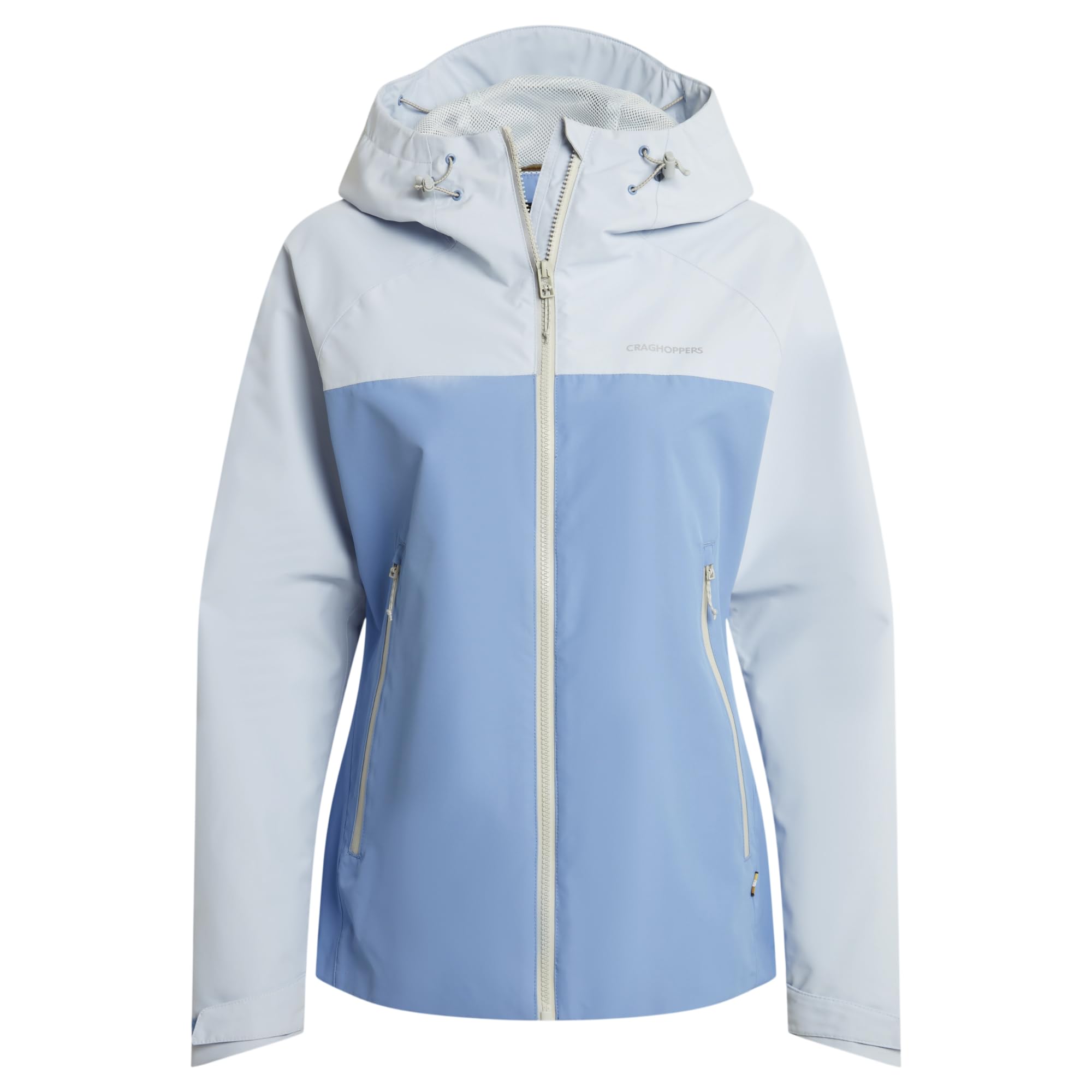 Craghoppers Women's Nimbus Blue / Seaside Blue Vanth Waterproof Jacket: Size 14
