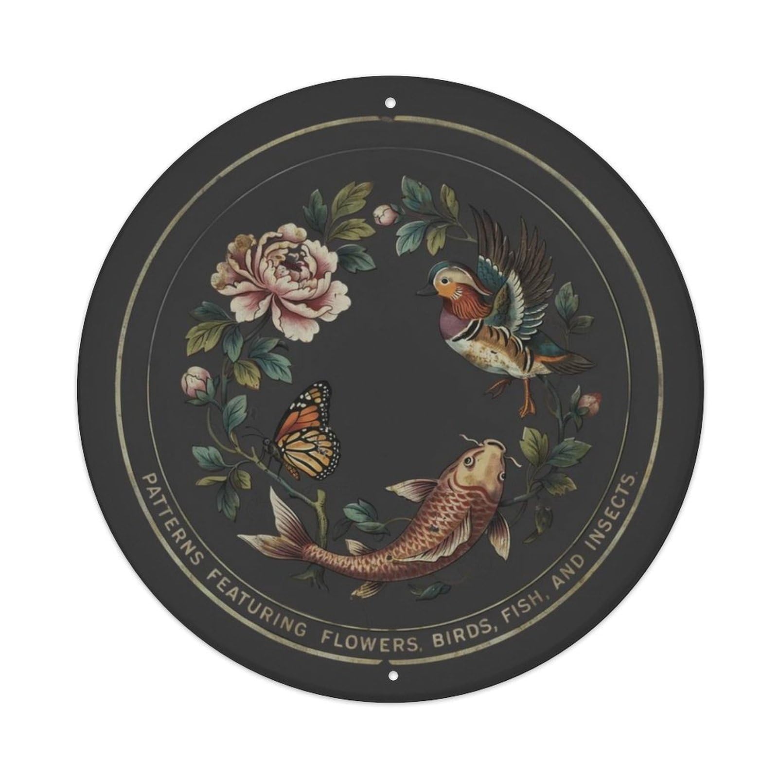 Garden-Botanical Metal Tin Sign Plaque