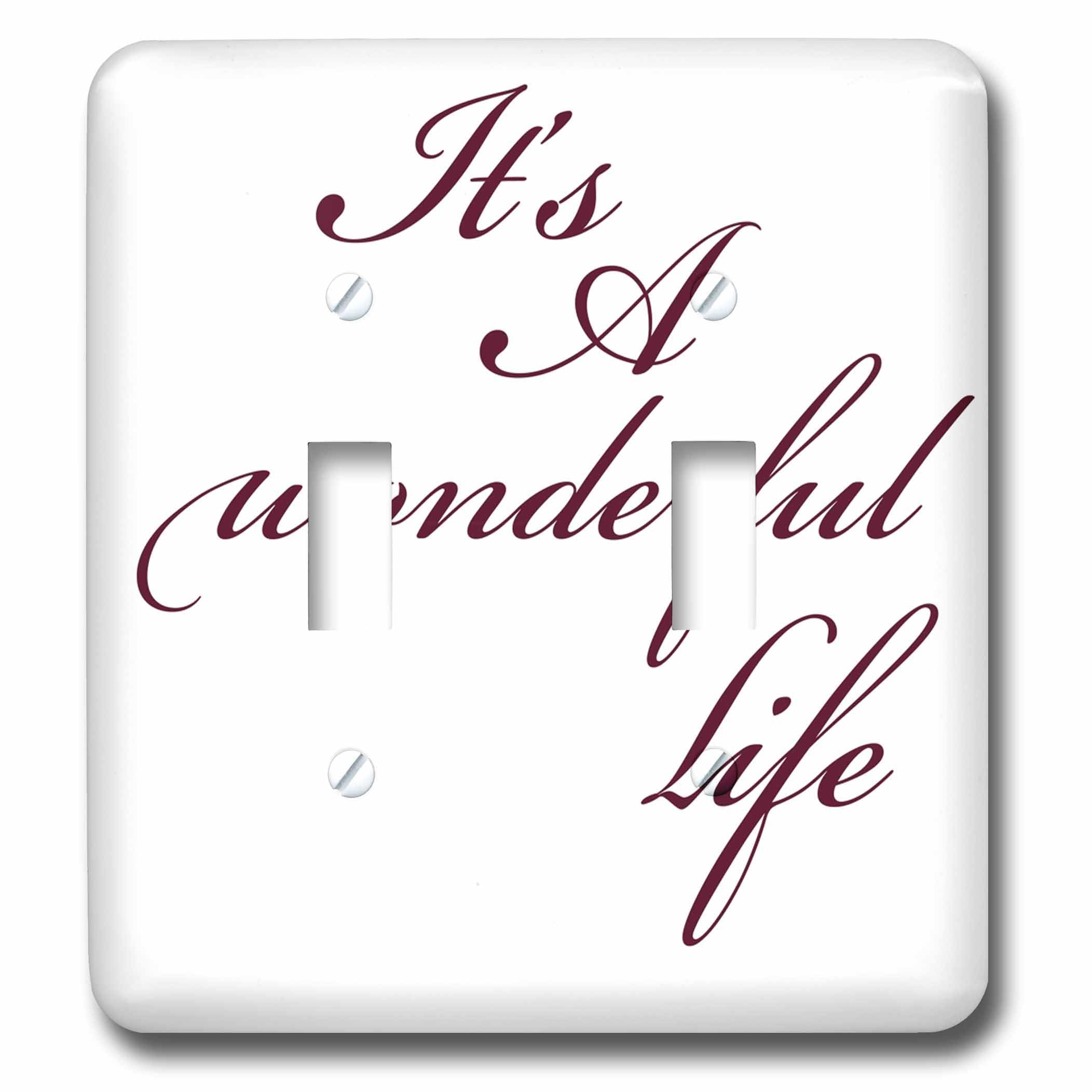 Interrupteur It's A Wonderful Life pour sublimer votre salon chaleureux