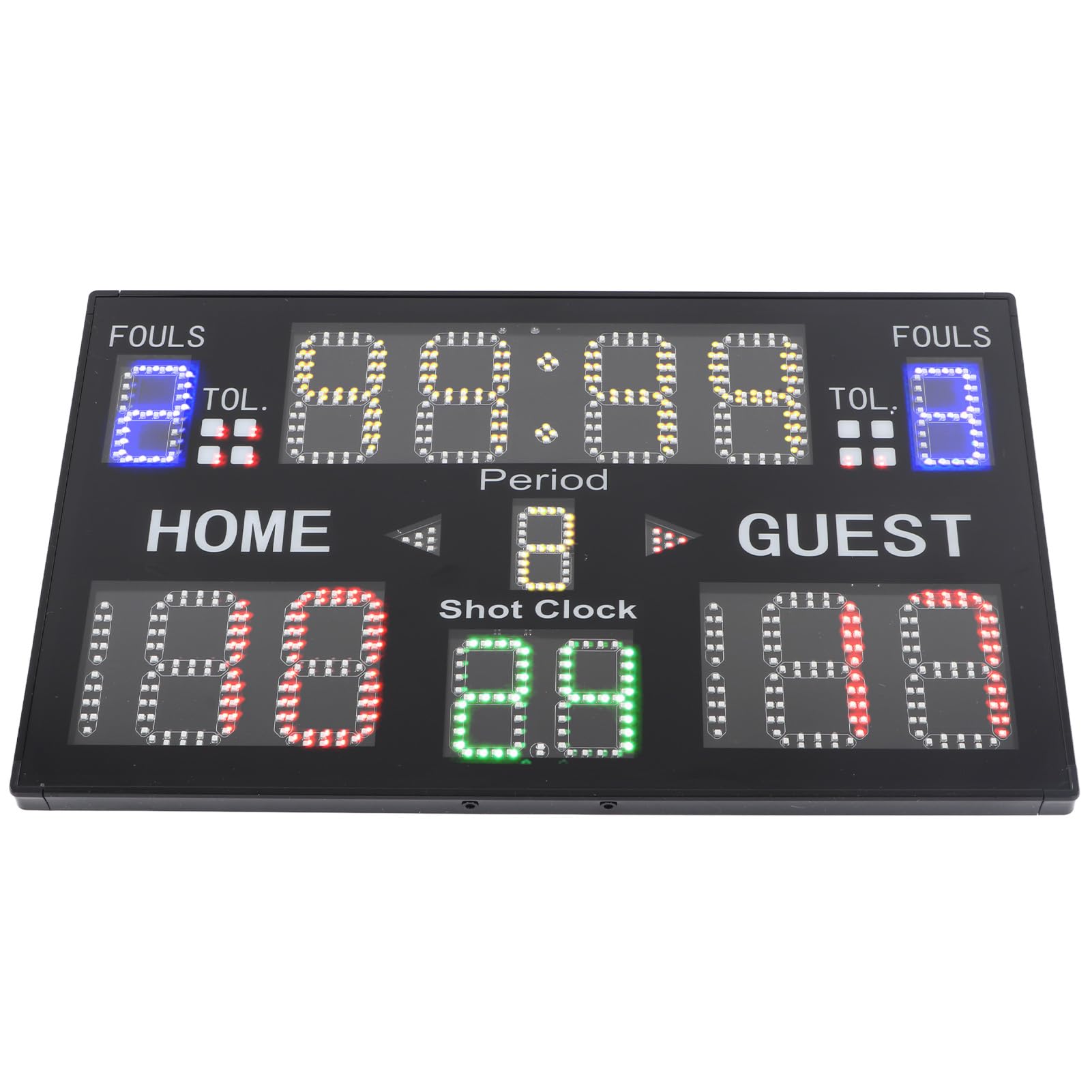 Tabellone Segnapunti Elettronico a 15 Cifre LED Multisport Indoor