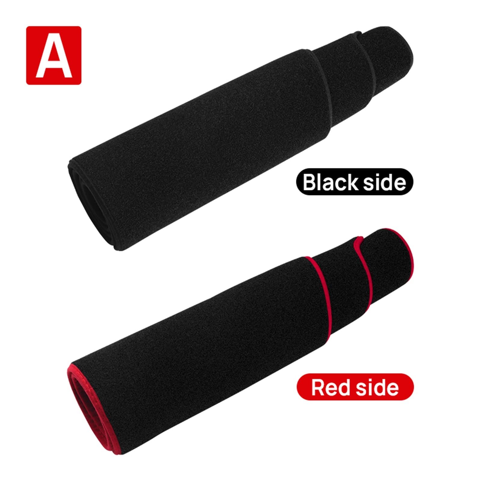 Copertura Parasole Dash Zerbino Per Toyota 86 2012 2013 2014 2015 2016 2017 2018 2019 2020 Copertura Cruscotto Auto Tappetino Parasole Accessori(A Black SideLHD)