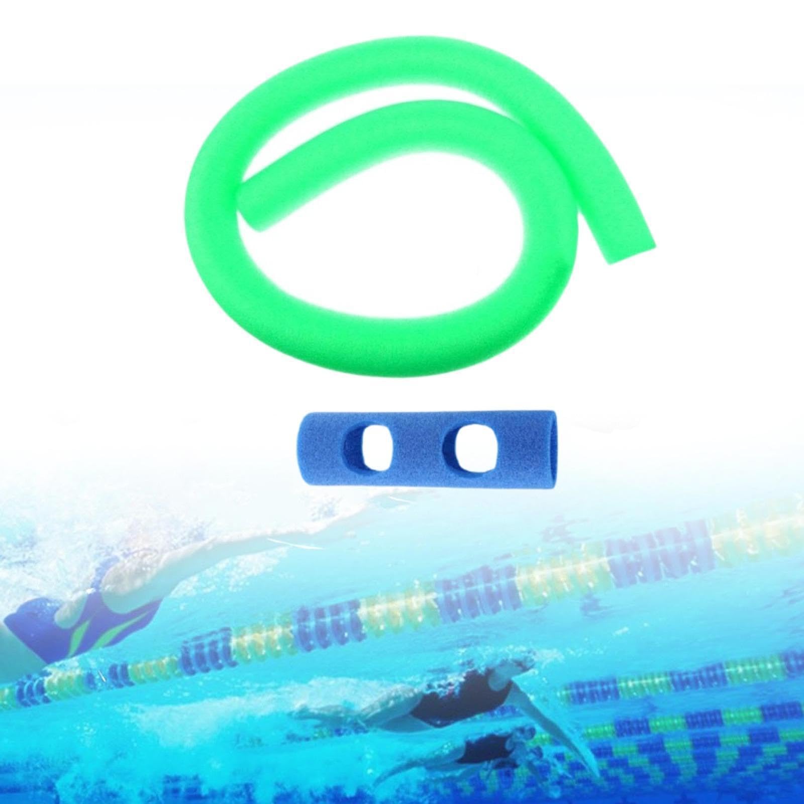 Bastoncini Galleggianti per Piscina, Giocattolo Acquatico Leggero E Flessibile, Riutilizzabile con Connettore per Bastoncini Galleggianti per Piscina, Verde Blu
