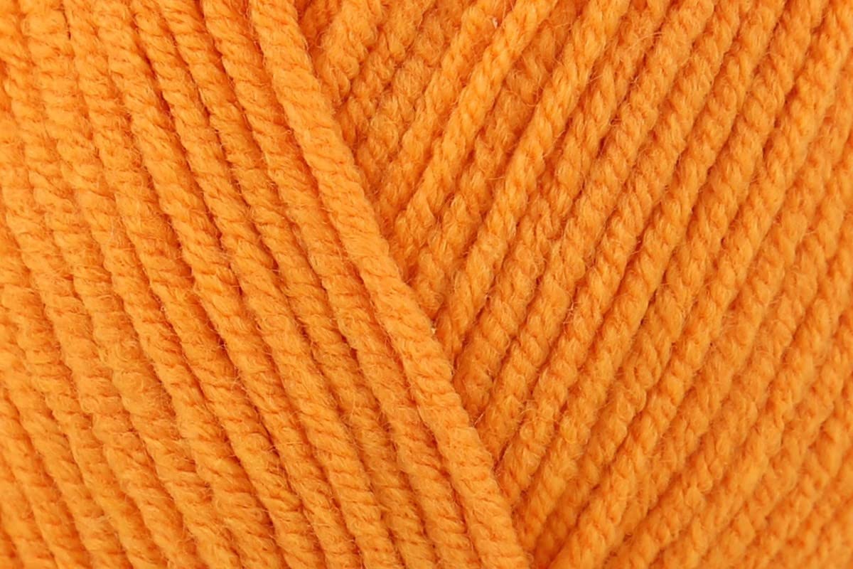 Sirdar Snuggly Replay DK Crochet Yarn, Acrylic Cotton Blend Double Knitting Wool for Cardigans, Dresses, Sweaters - 50g Balls - Tangerine Twist (117) - Pack of 10