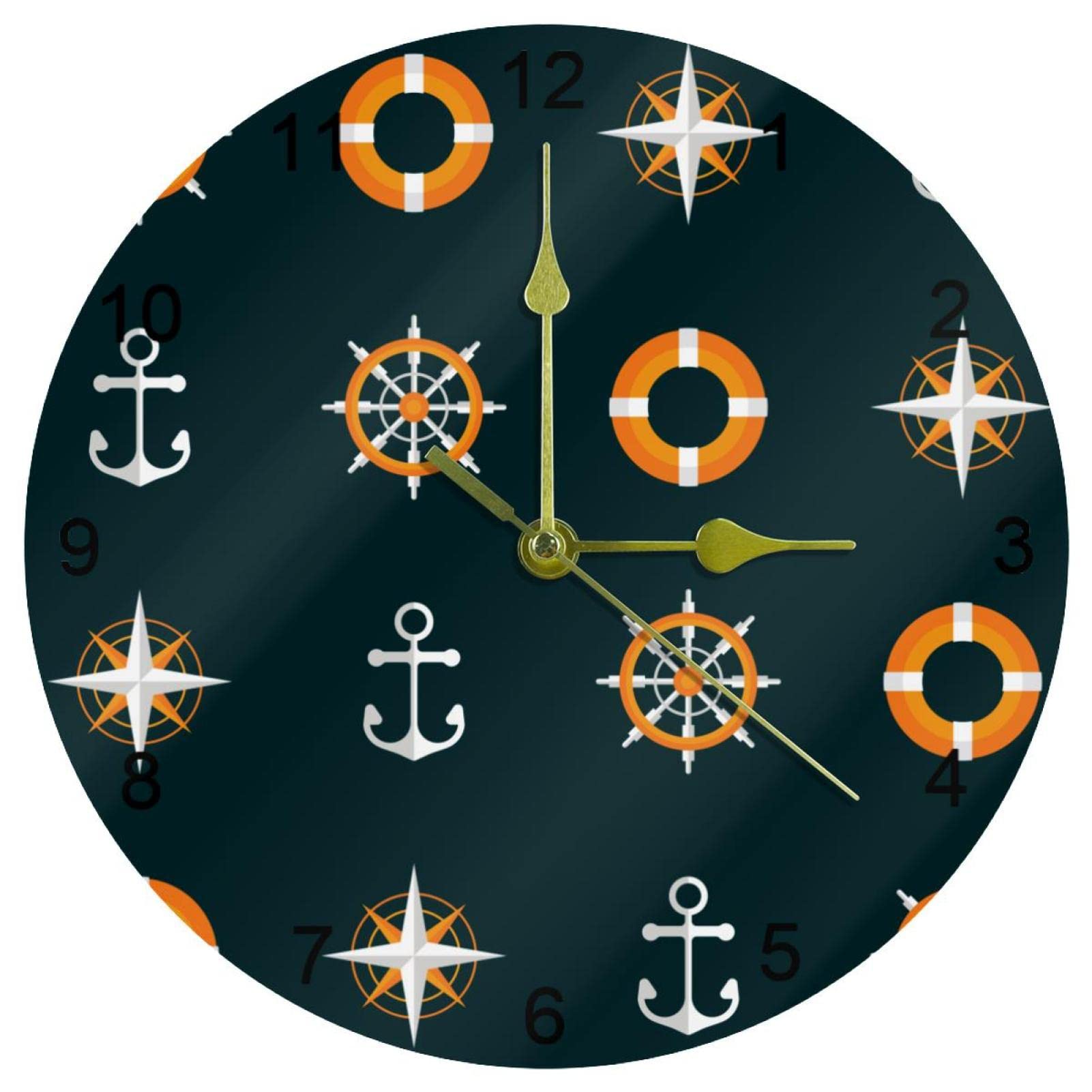 Horloge murale silencieuse pour stopper le tic-tac dans votre salon