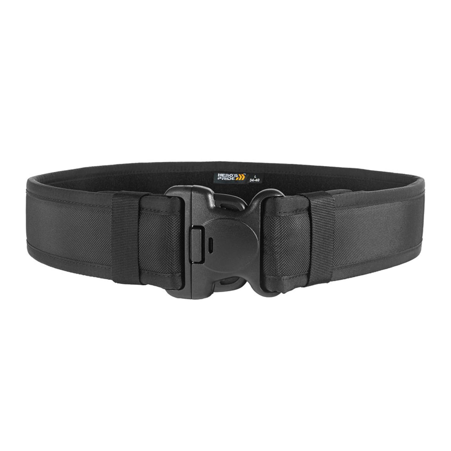 Hero's Pride Ballistic Rigid Deluxe Duty Belt, Triple Release Belt Buckle, Lightweight 2.25