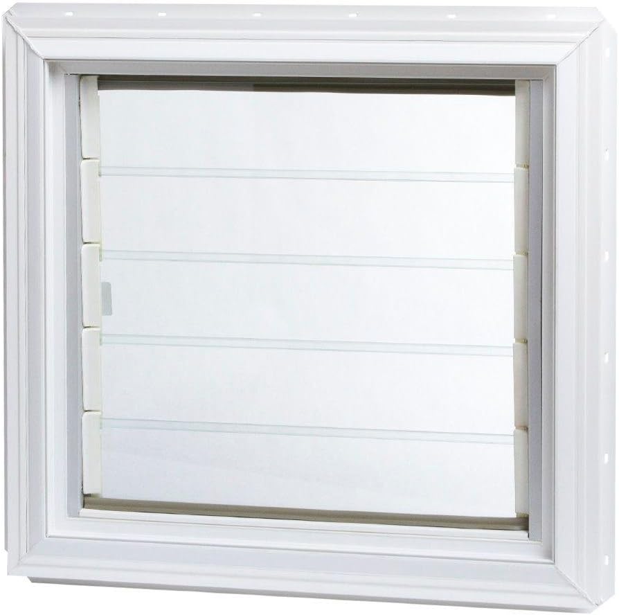 Jalousie Vinyl Window