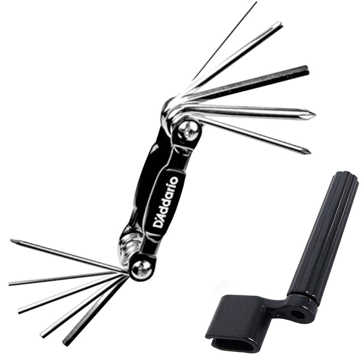 Daddario PW-GBMT-01 narzędzie wielofunkcyjne do gitary i basu + korba strunowa keepdrum