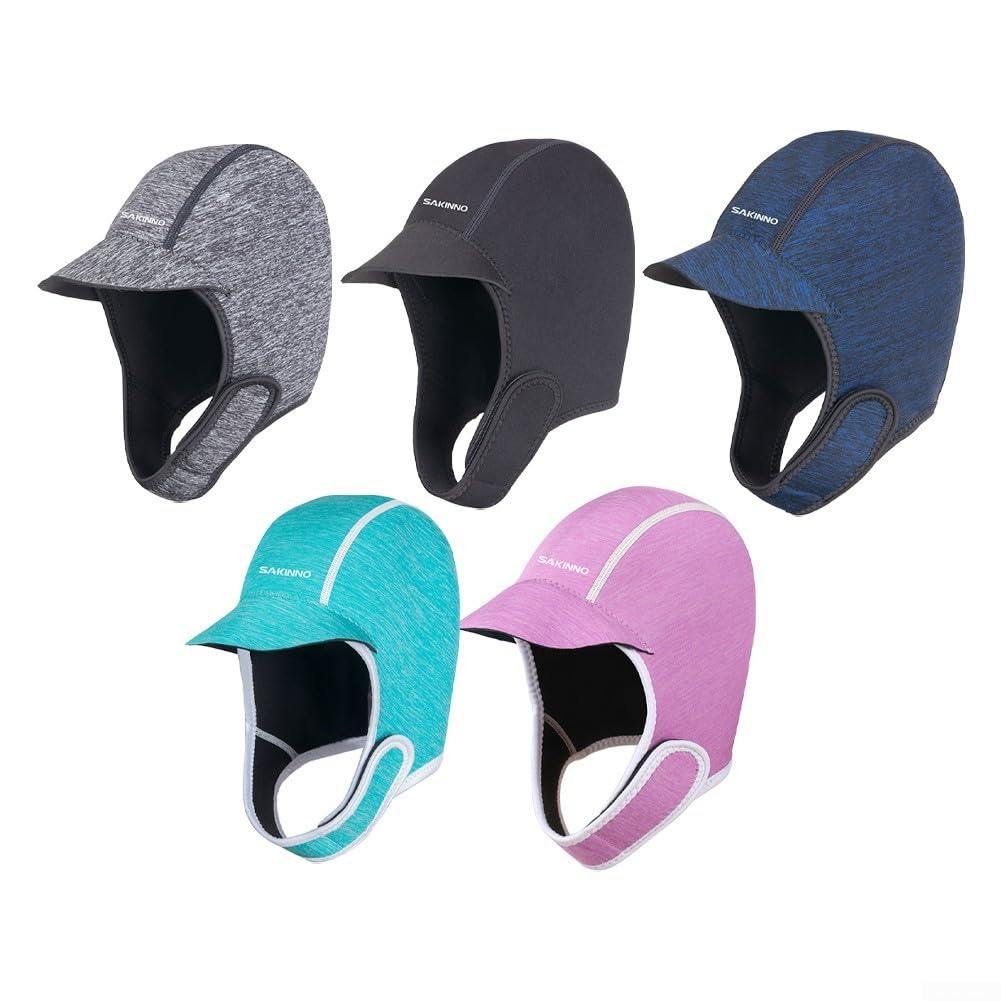 Cuffia In Neoprene 2mm - Nero, Unisex, Morbida Ed Elastica - Foto 4