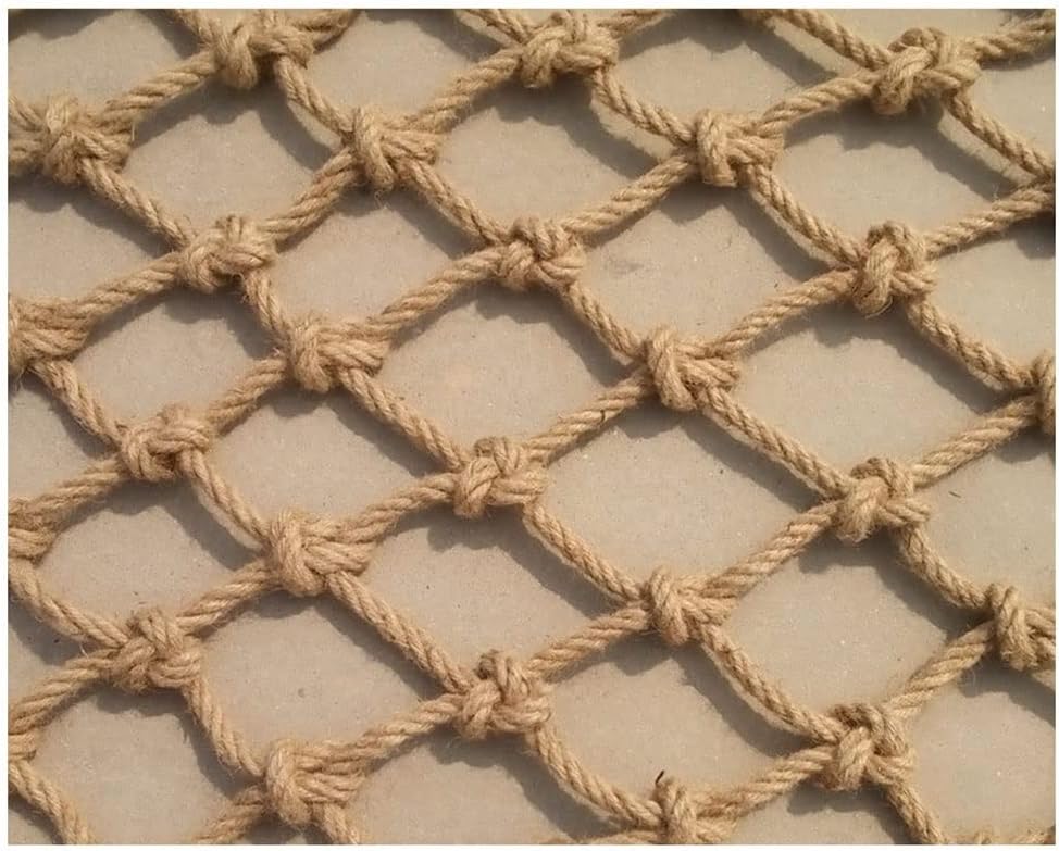 Climbing Net for Kids, Treehouse Safety Child Swing Fence Netting Rope Ladder Truck Trailer Heavy Duty Cargo(10mm-12cm,1x3m)