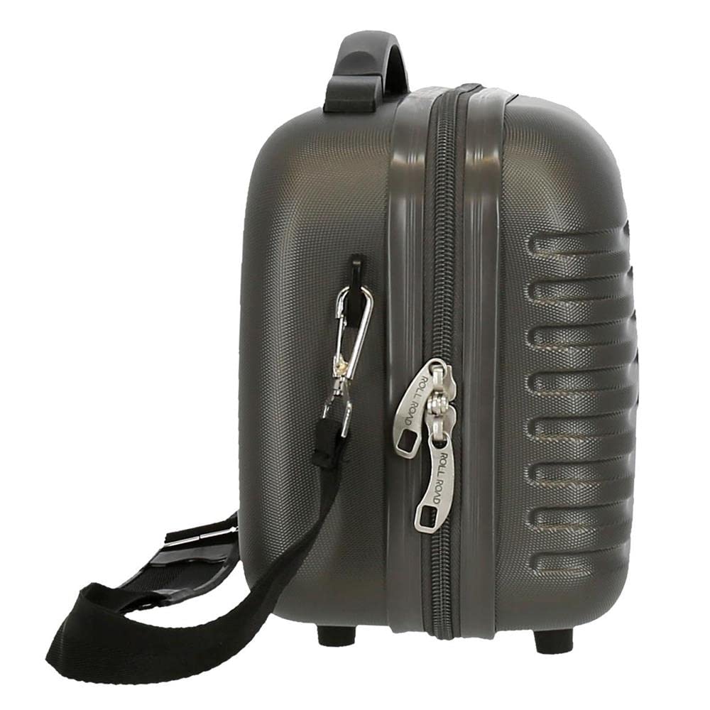 La trousse Roll Road Charcoal offre une solution de rangement stylée et fonctionnelle pour le voyage.