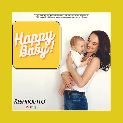 Miniatura 5 de Resfriol ito - Jarabe para la tos + moco para bebés de 2 meses en adelante, sabor natural a uva con agave orgánico, botella de 2 onzas líquidas