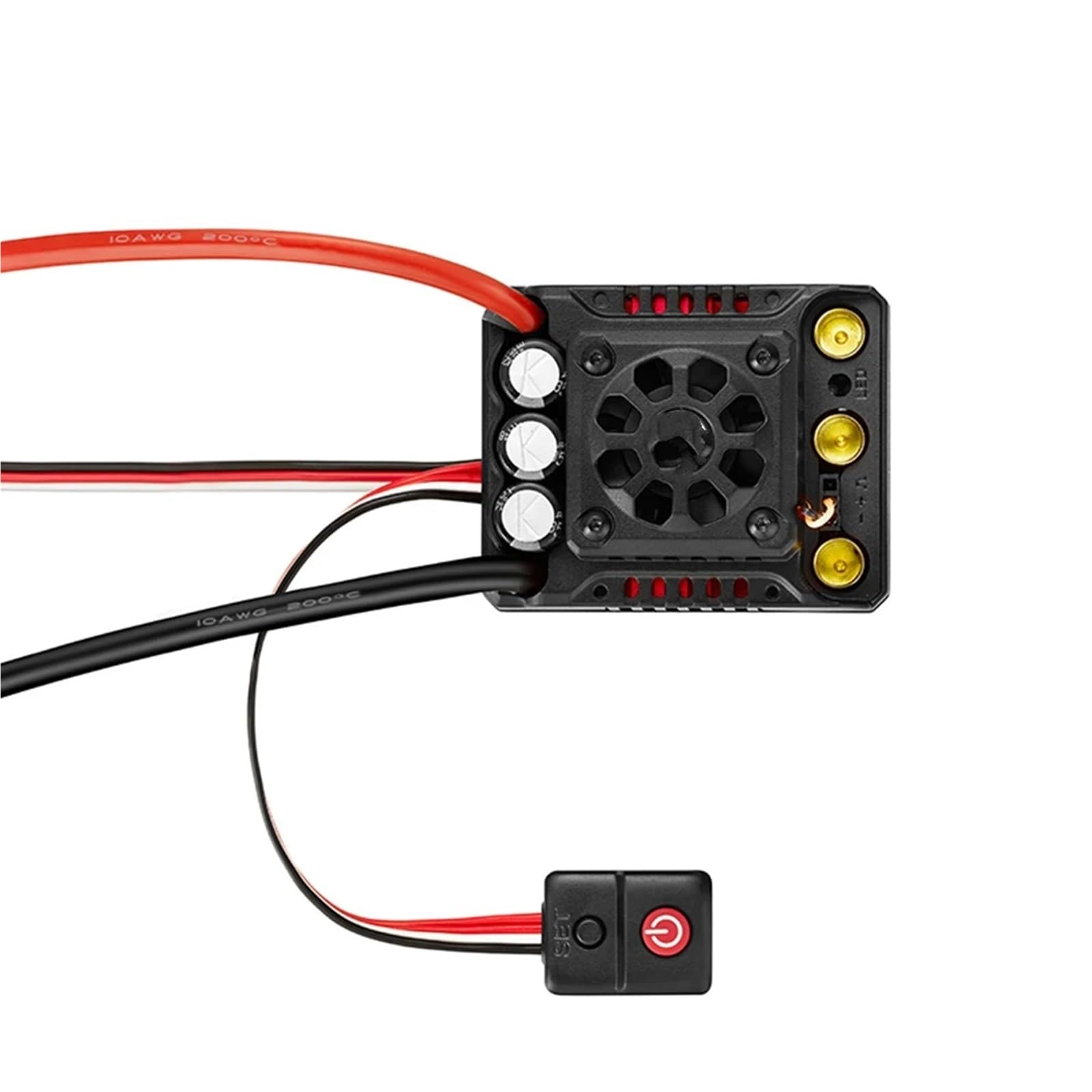 para QuicRun WP 8BL150 G2 1/8 3-6S Impermeable Sin Escobillas Controlador Velocidad ESC Camión Monstruo Modificado Vehículos Todoterreno RC Controlador ESC