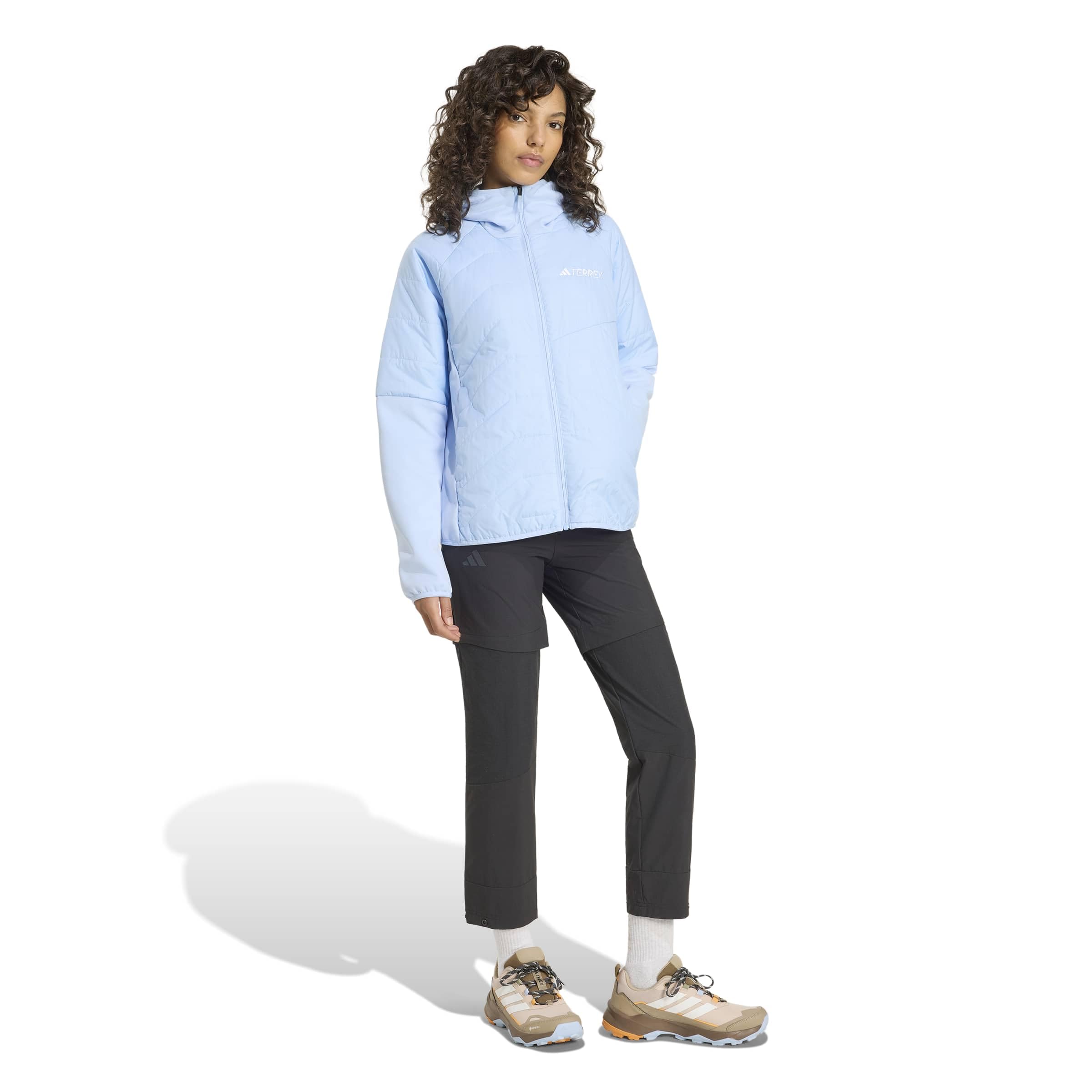 adidas Women's Terrex Multi CLIMAWARM isolierende Hybrid-Kapuzenjacke