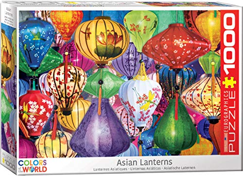 EuroGraphics Asian Lanterns Rompecabezas de 1000 Piezas miniatura 1