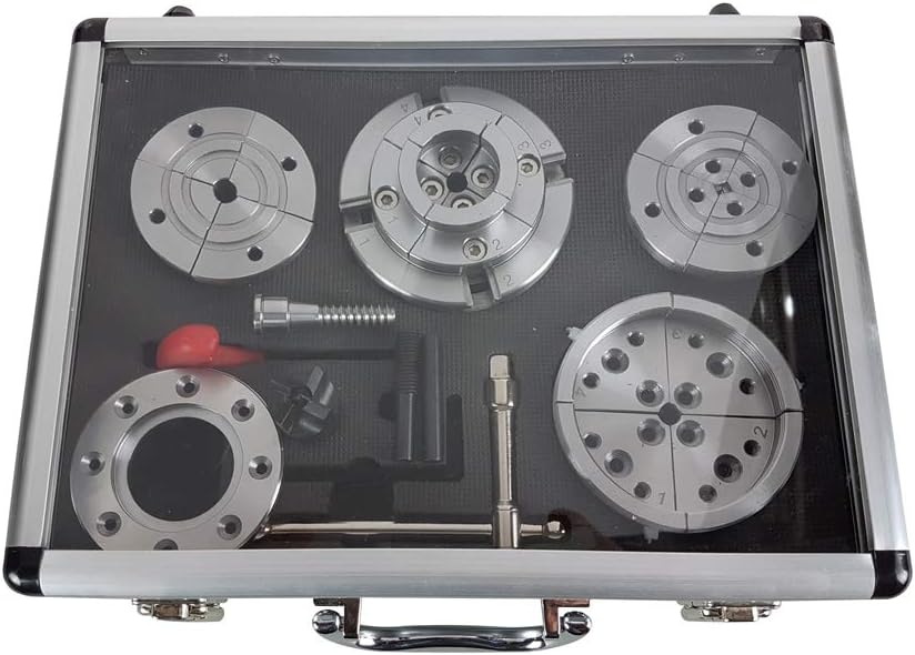 Charnwood Viper3R Lathe Scroll Chuck Package with 4 Sets of Jaws