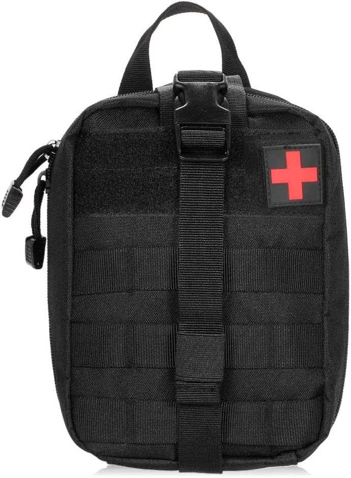 Lixada Molle Médico Bolsa Botiquín de Primeros Auxilios Supervivencia Emergencia para Hogar Camping Caza