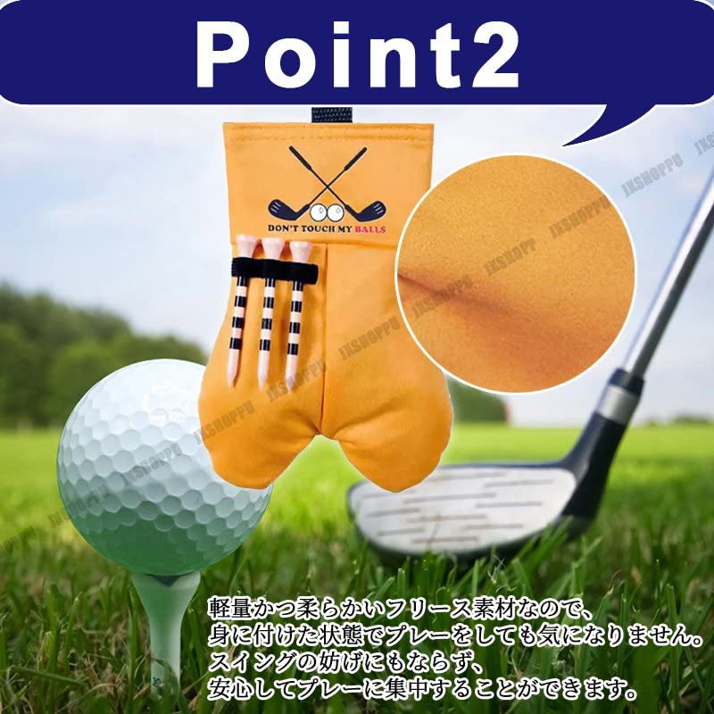 ゴルフ・ポーチ・ウィズ・ティー TUMI Golf ゴルフ・ポーチ・ウィズ・ティー ブラック｜TUMI