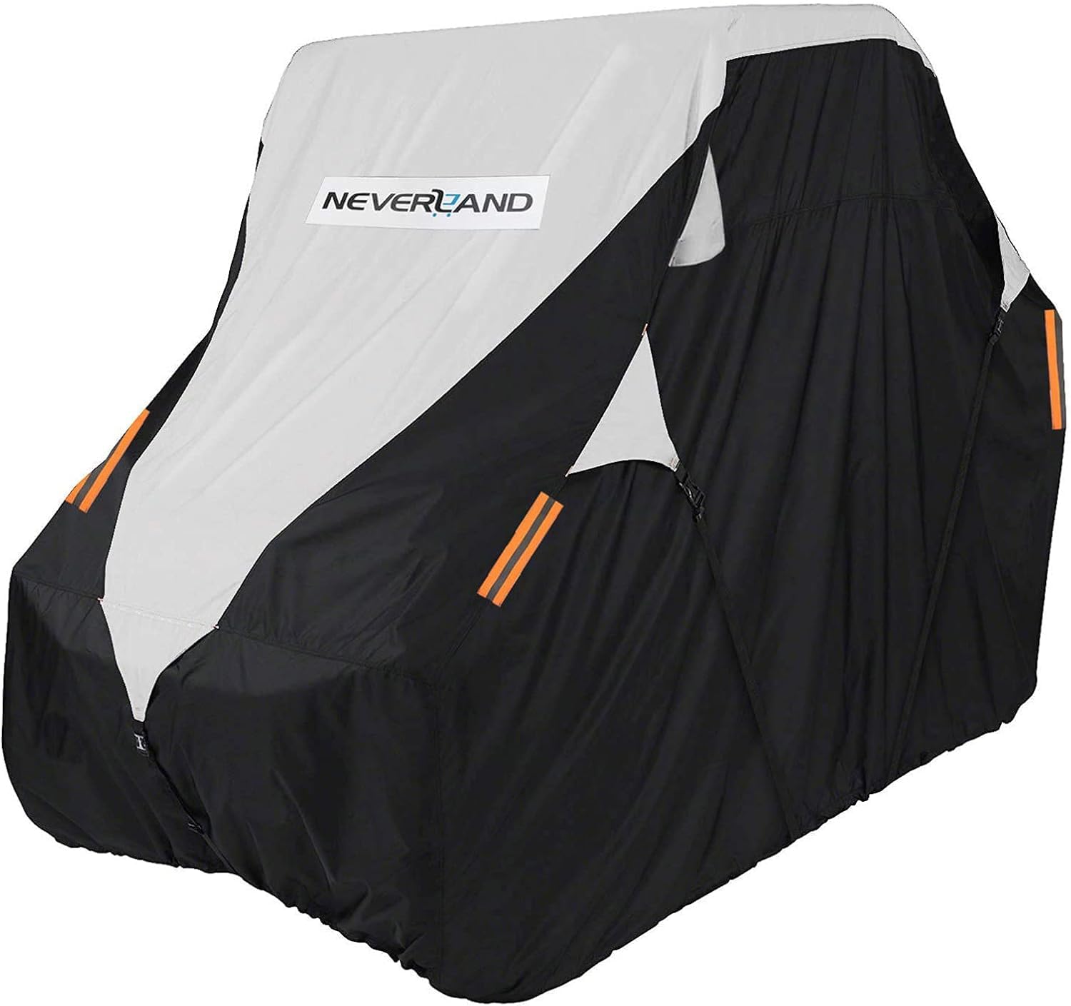 NEVERLAND UTV Cover 2 Seater Waterproof - Upgrade Windproof Design for Side by Side Cover Compatible with RZR Polaris Ranger Yamaha Rhino Can-Am Commander Defender Honda Pioneer